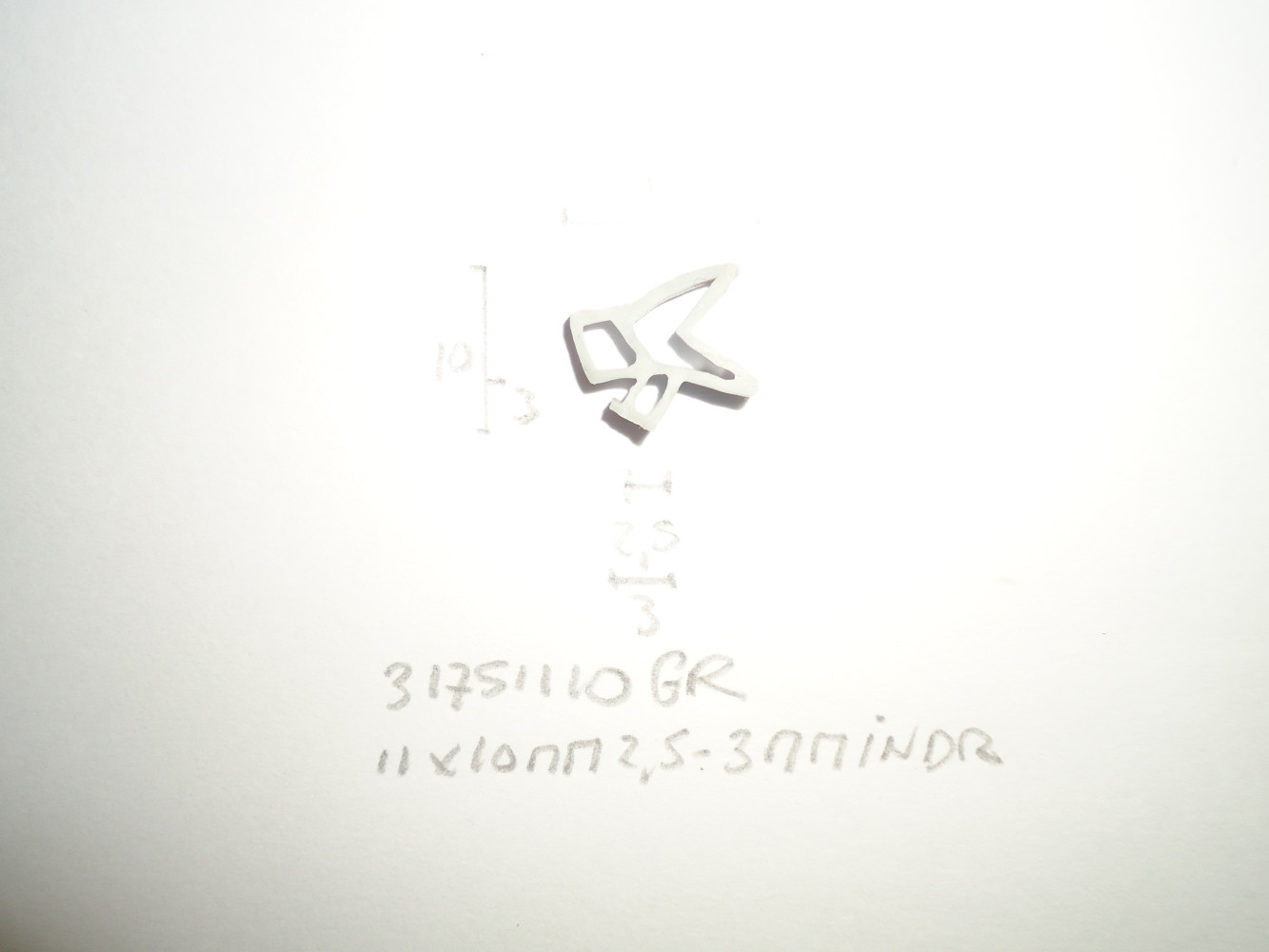Kozijnprofiel 11x10mm 2.5-3mm indr - Dsc05764 - 31751110GR