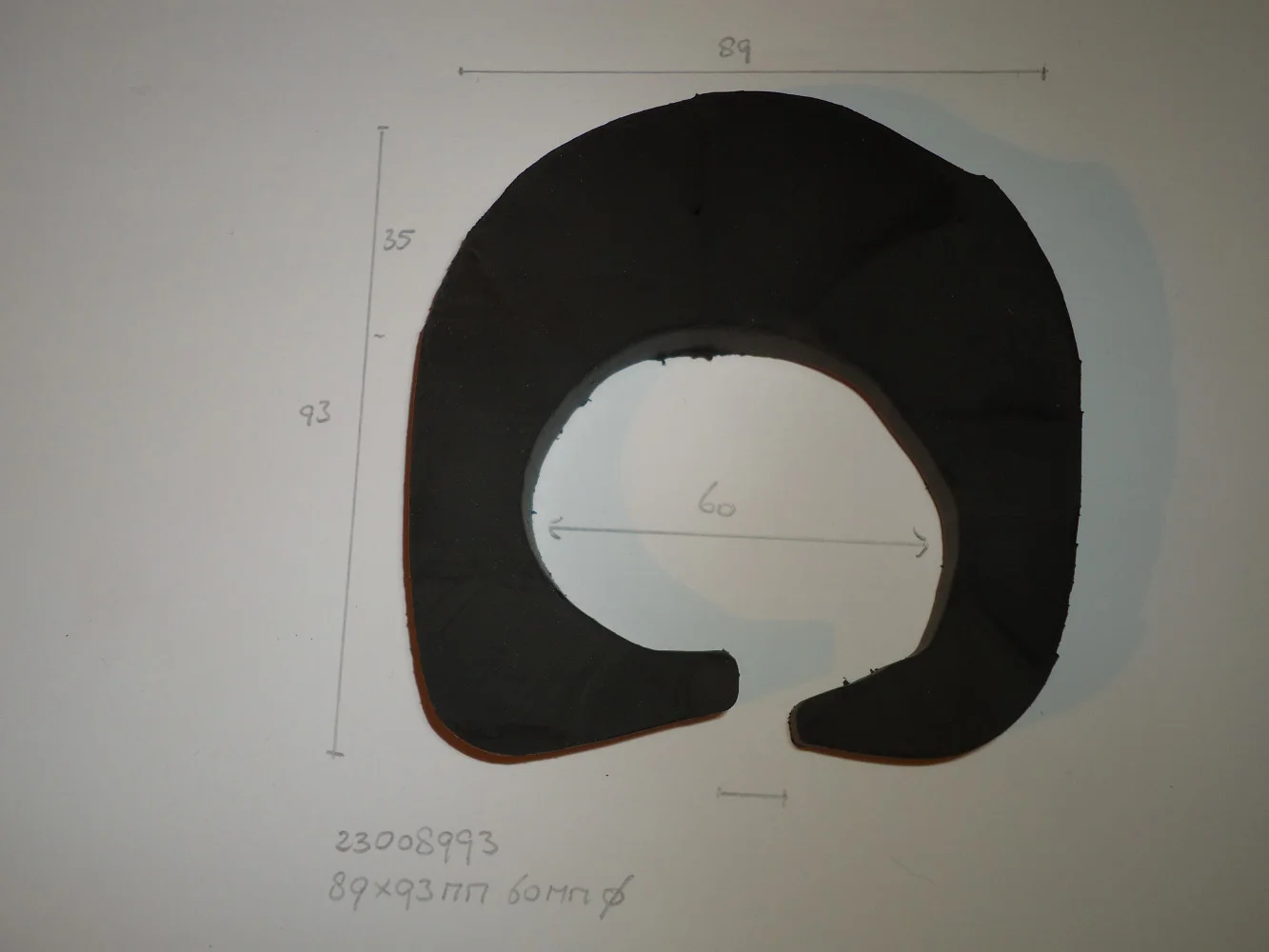 Stootrubber 89x93mm - Dsc05943 - 23008993