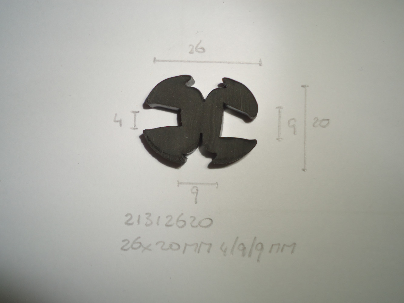 H- profiel 26x20mm 4/9/9mm - Dsc05976 - 21312620