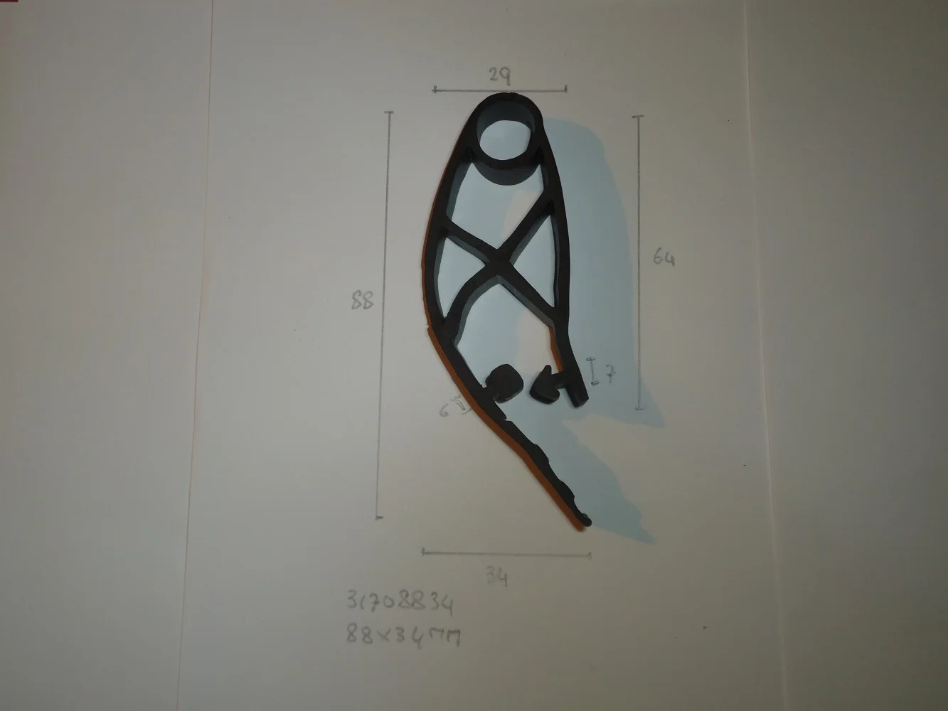 Overhead deurrubber 34x88mm - Dsc05983 - 31708834
