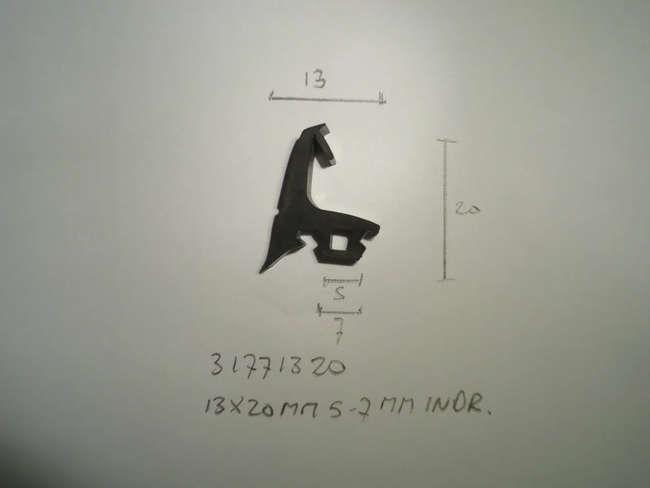 Kozijnprofiel 13x20mm 5- 7mm indr - Dsc06019 - 31771320