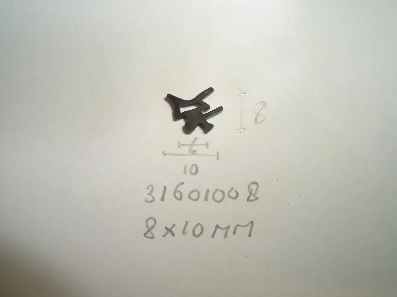 Kozijnprofiel 10x8mm 6mm voet - Dsc06032 - 31601008