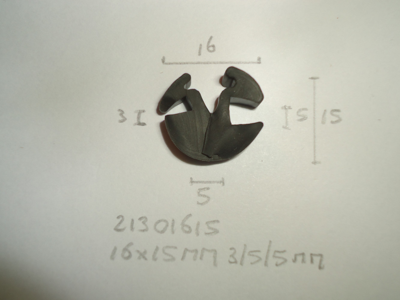 H- profiel 16x15mm 3/5/5mm - Dsc06047 - 21301615