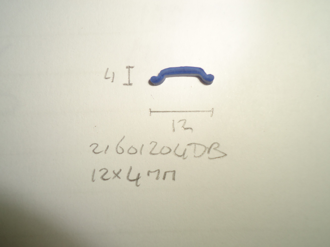 Inlegbies 12x4mm donkerblauw - Dsc06141 - 21601204DB