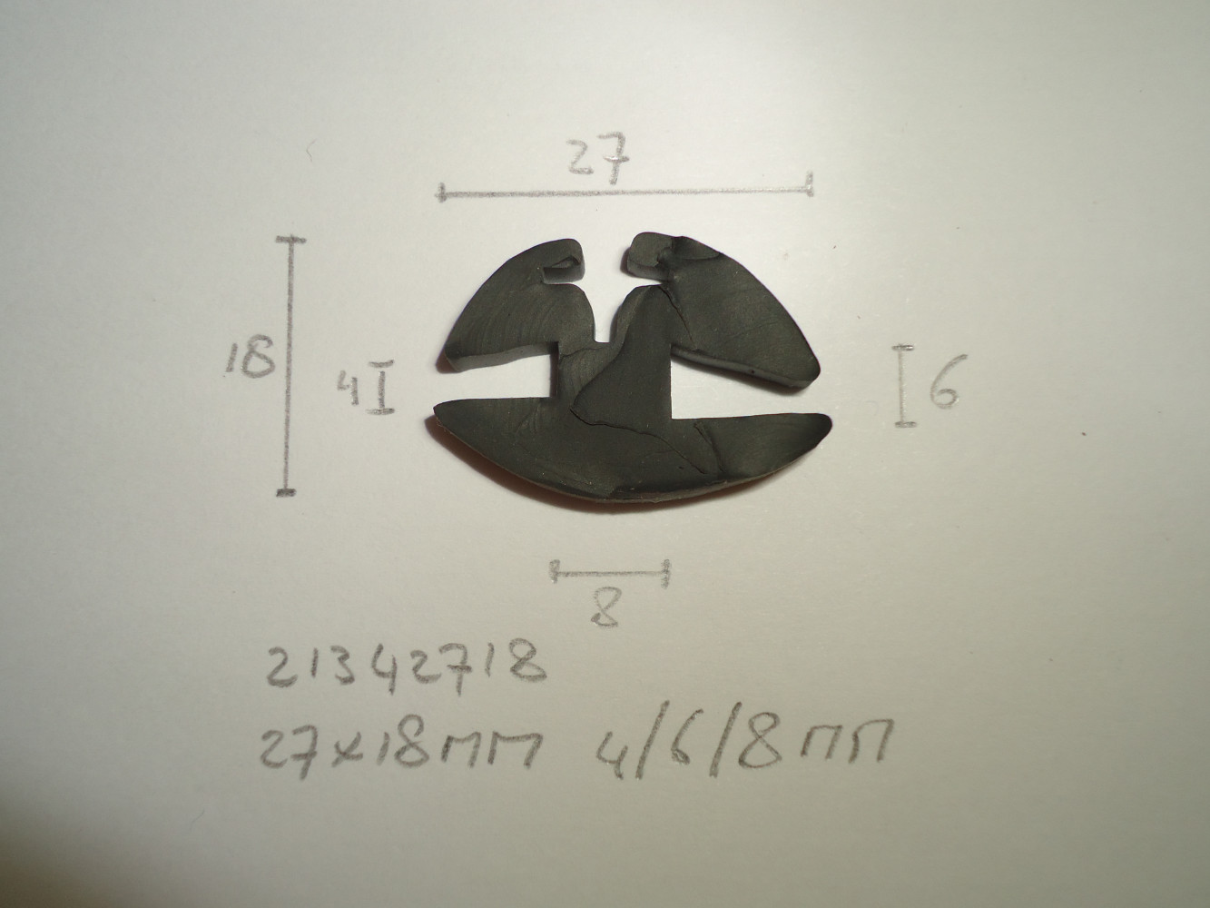 Raamrubber 27x18mm 4/6/8/mm - Dsc06162 - 21342718