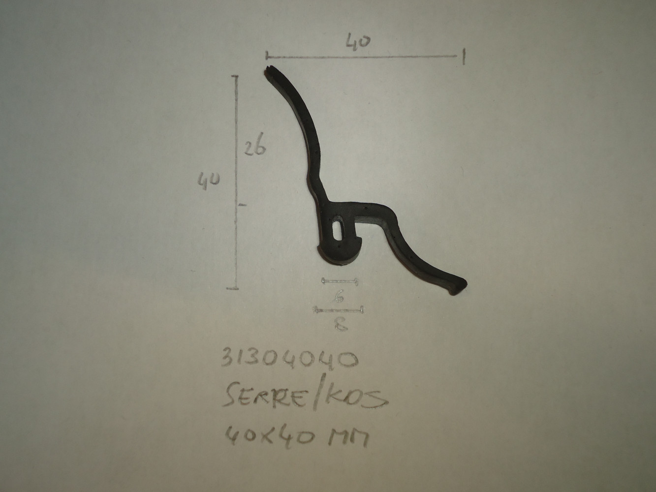 Serrerubber 40x40mm - Dsc06189 - 31304040