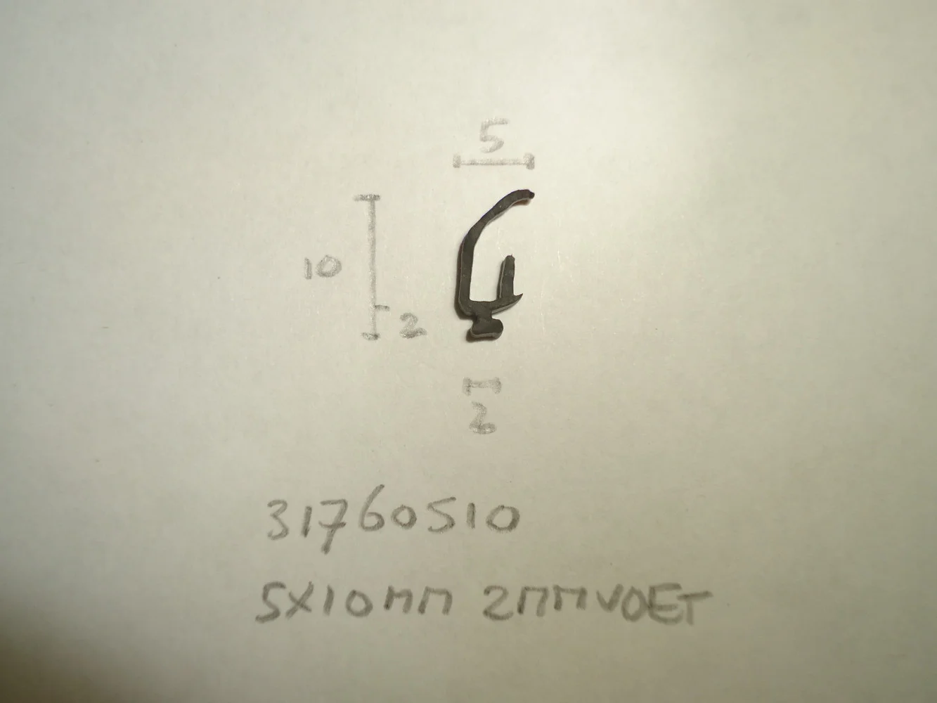 Kozijnprofiel 5x10mm voetje 4mm - Dsc06509 - 31760510