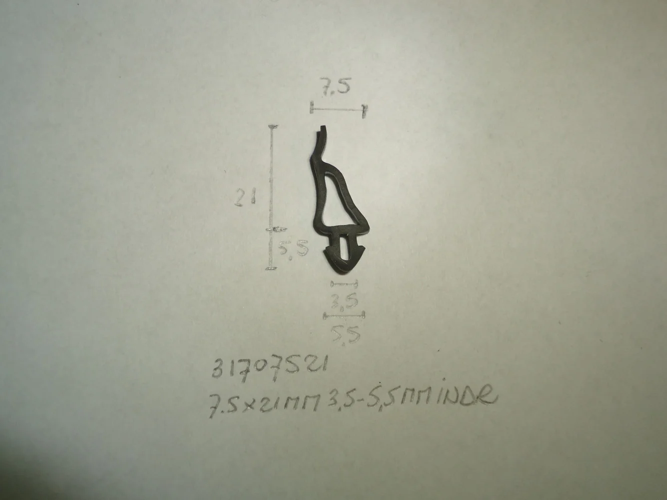 Kozijnprofiel 7.5x21mm 3.5- 5.5mm indr - Dsc06588 - 31707521