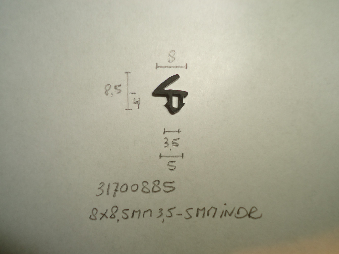 Kozijnprofiel 8x8.5mm 3.5- 5mm indr - Dsc06592 - 31700885