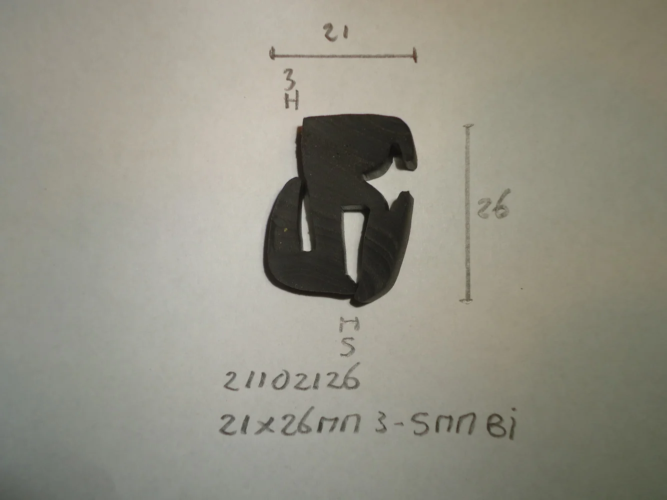 S- profiel 21x26mm 3- 5mm bi - Dsc06694 - 21102126