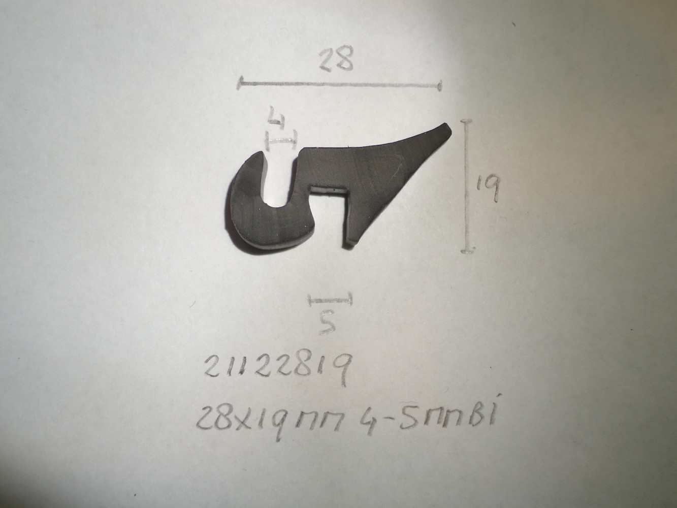 S- profiel 28x19mm 4- 5mm bi - Dsc06734 - 21122819