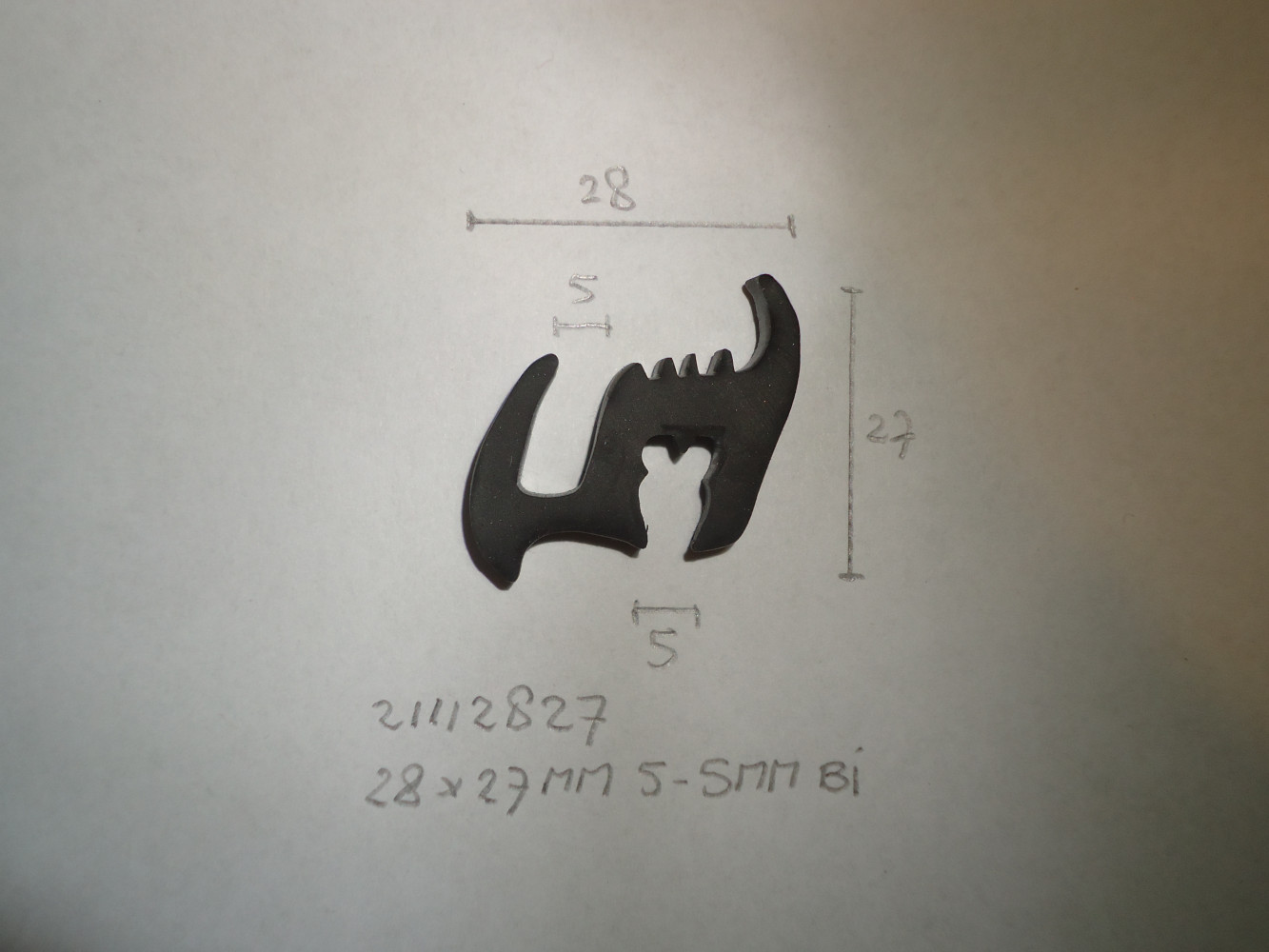 S- profiel 28x27mm 5- 5mm bi - Dsc06736 - 21112827