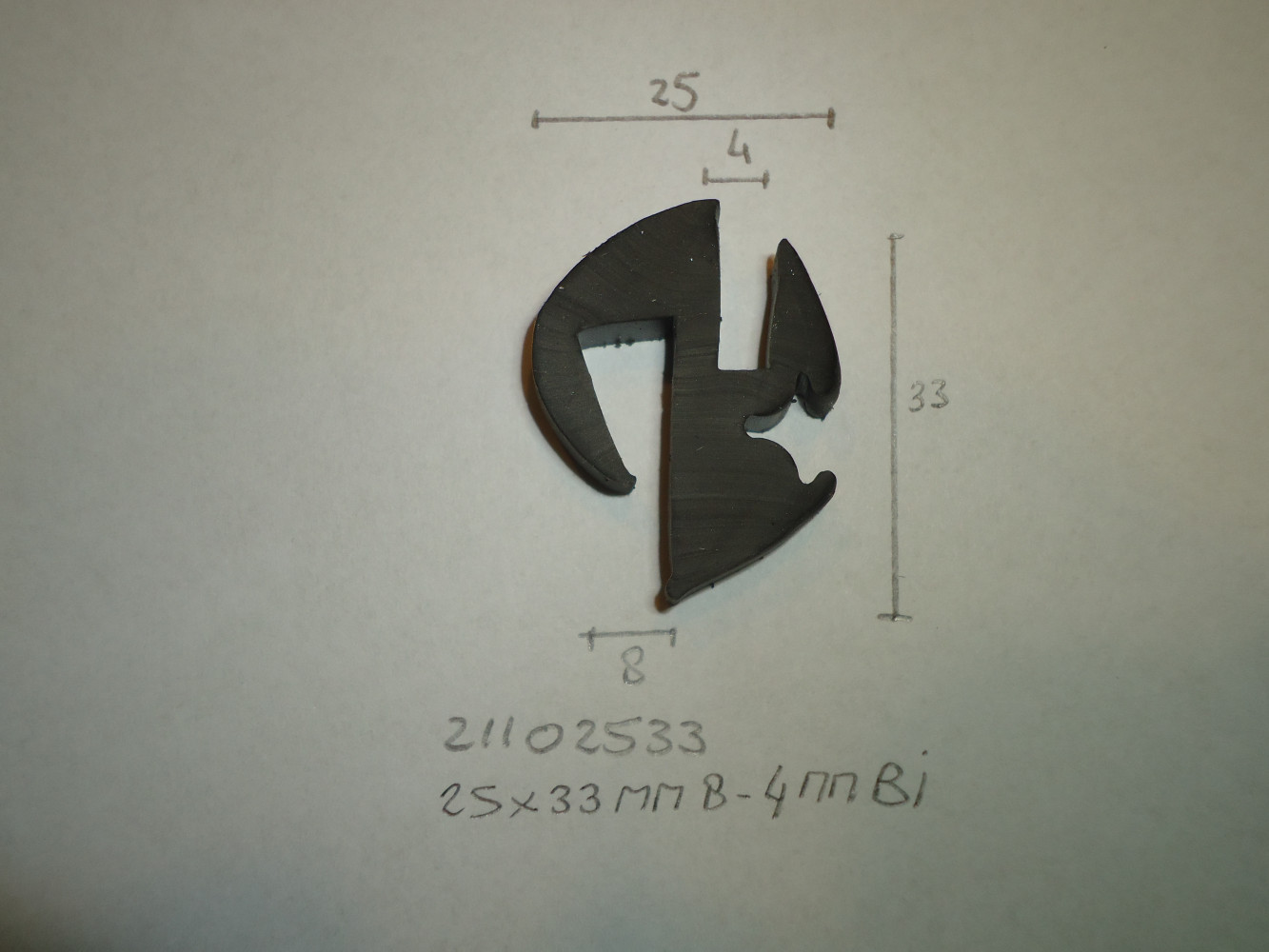 S- profiel 25x33mm 8- 4mm bi - Dsc06785 - 21102533