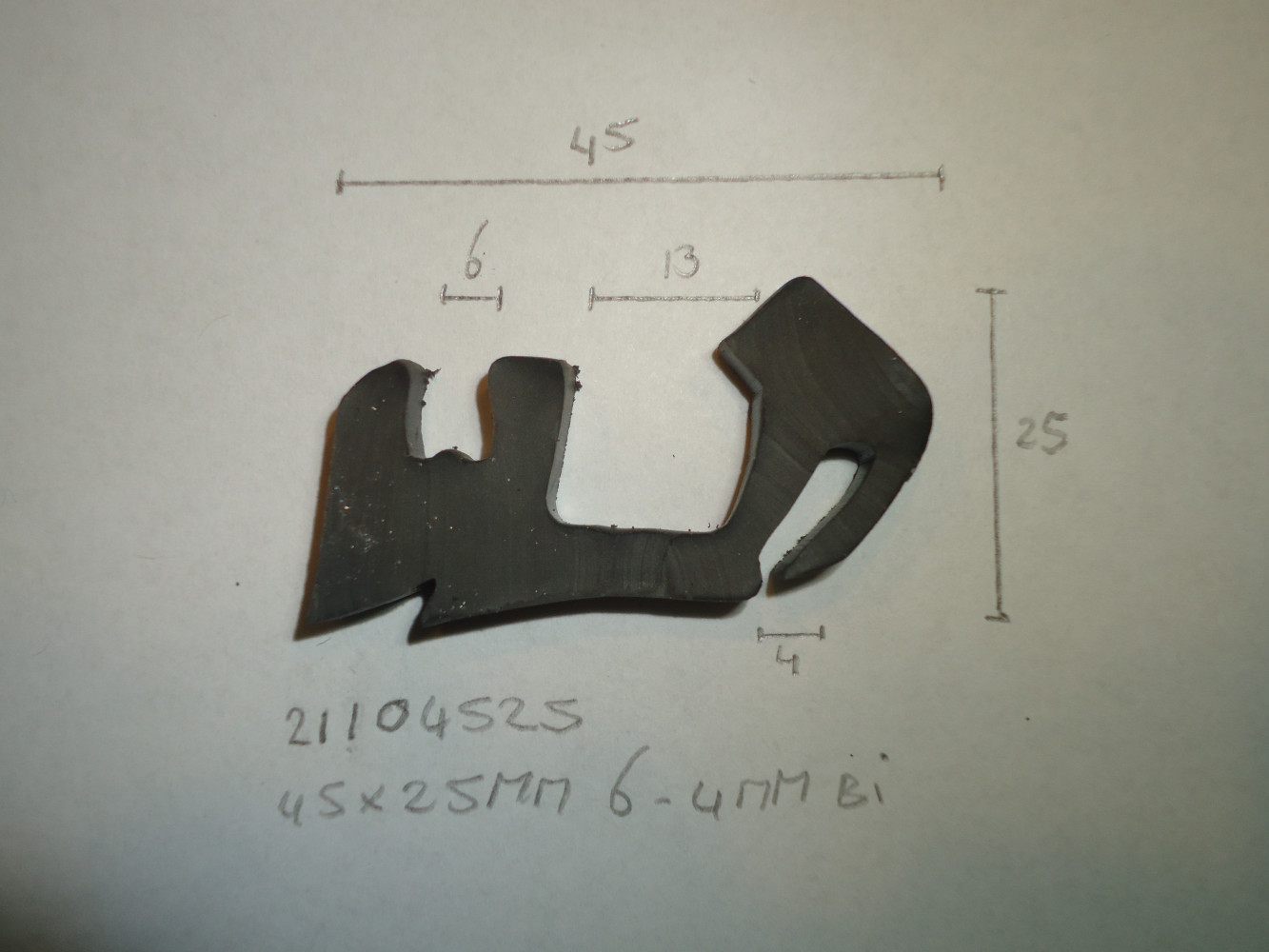 S- profiel 45x25mm 6- 4mm bi - Dsc06822 - 31704525