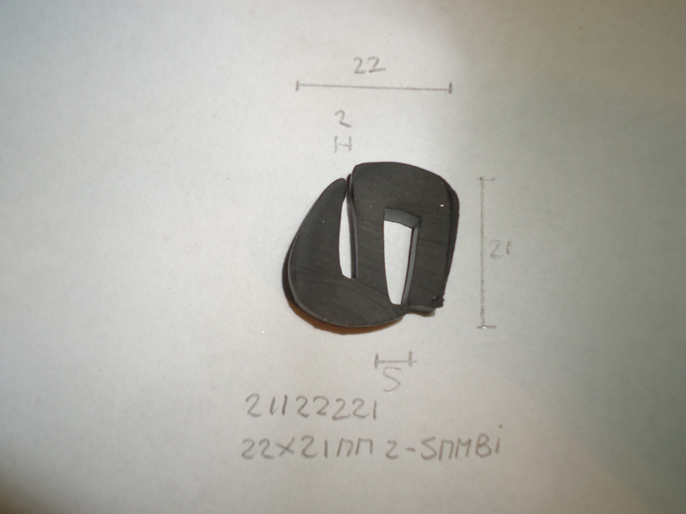 S- profiel 22x21mm 2- 5mm bi - Dsc06842 - 21122221