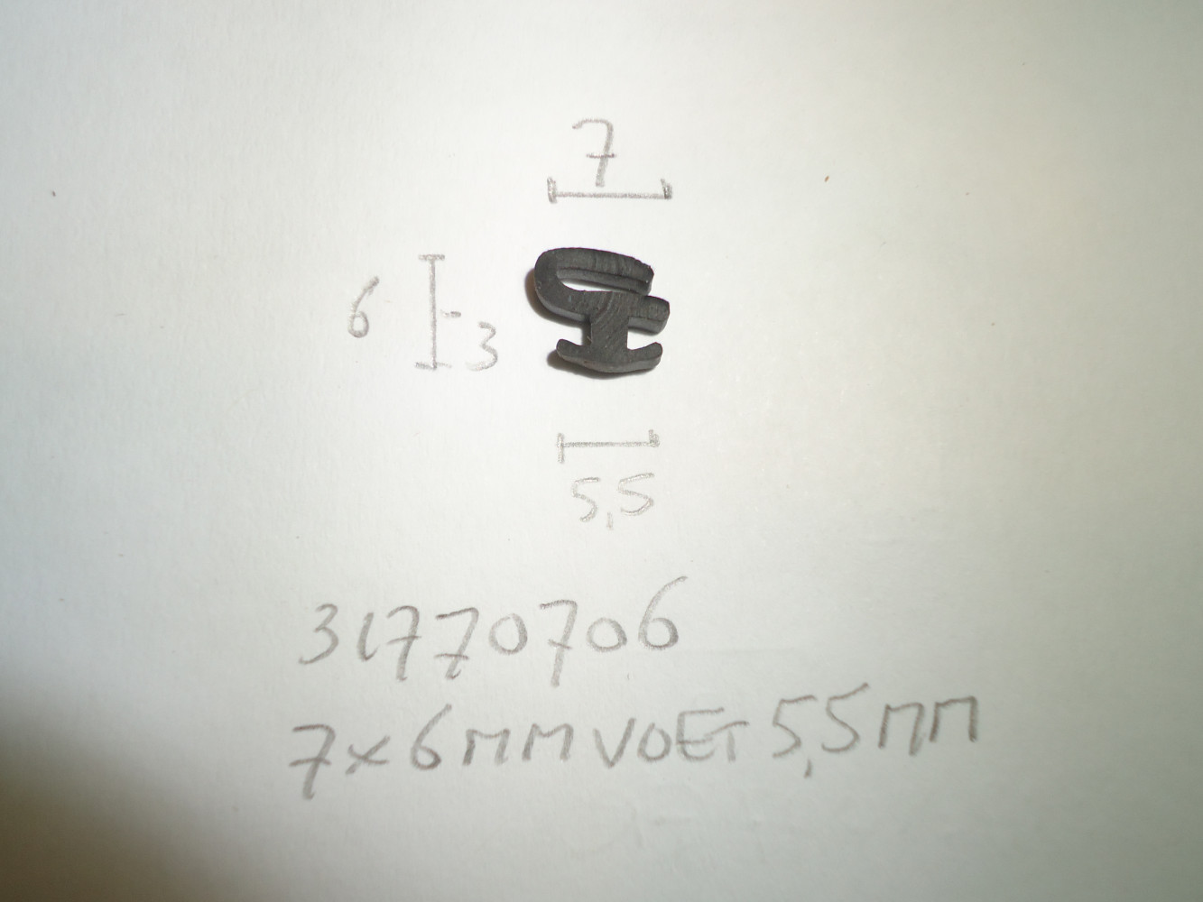 Kozijnprofiel 7x6mm voet 5.5mm - Dsc06942 - 31770706