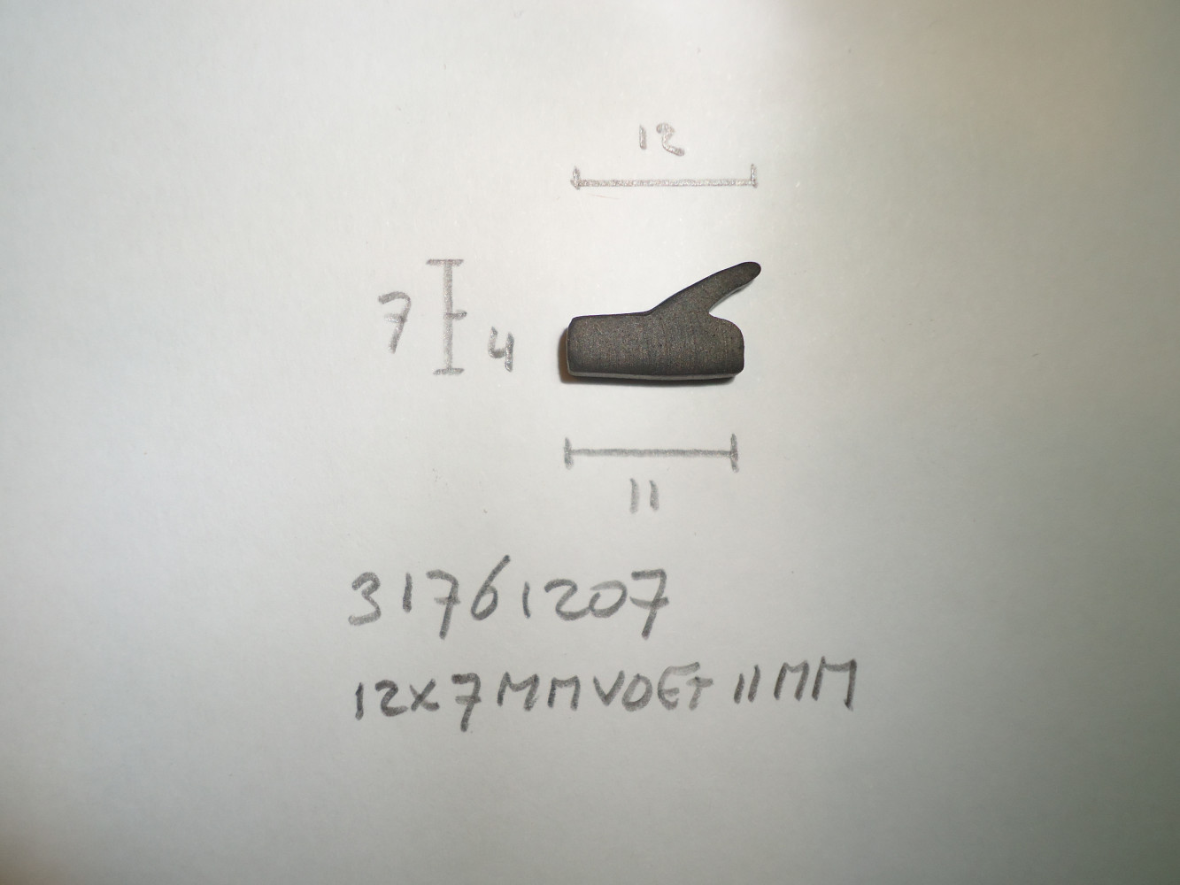 Kozijnprofiel 12x7mm voet 11mm - Dsc06969 - 31761207