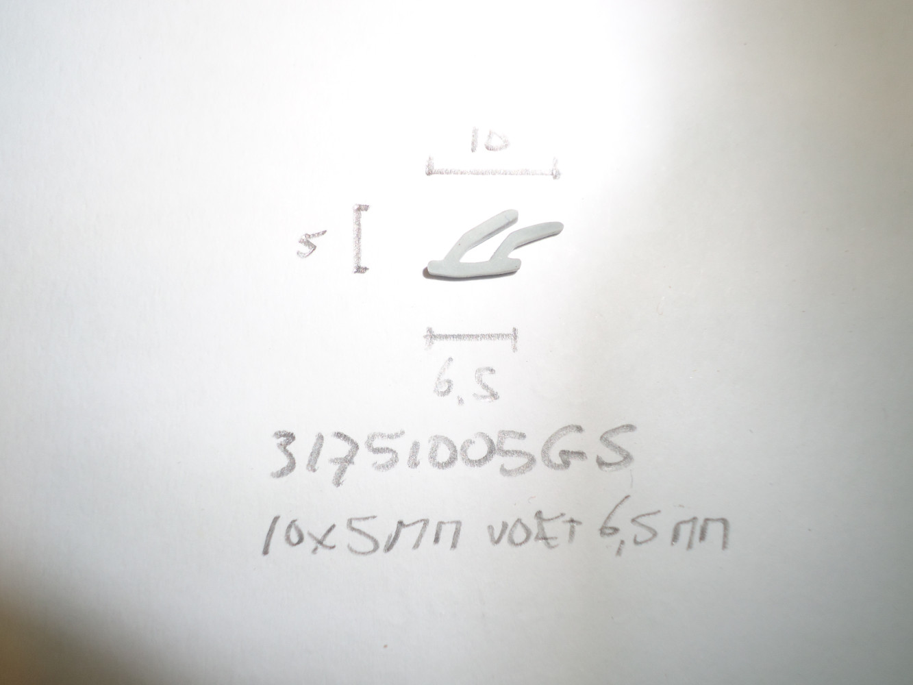 Kozijnprofiel 10x5mm 6.5mm voet - Dsc06975 - 31751005GS