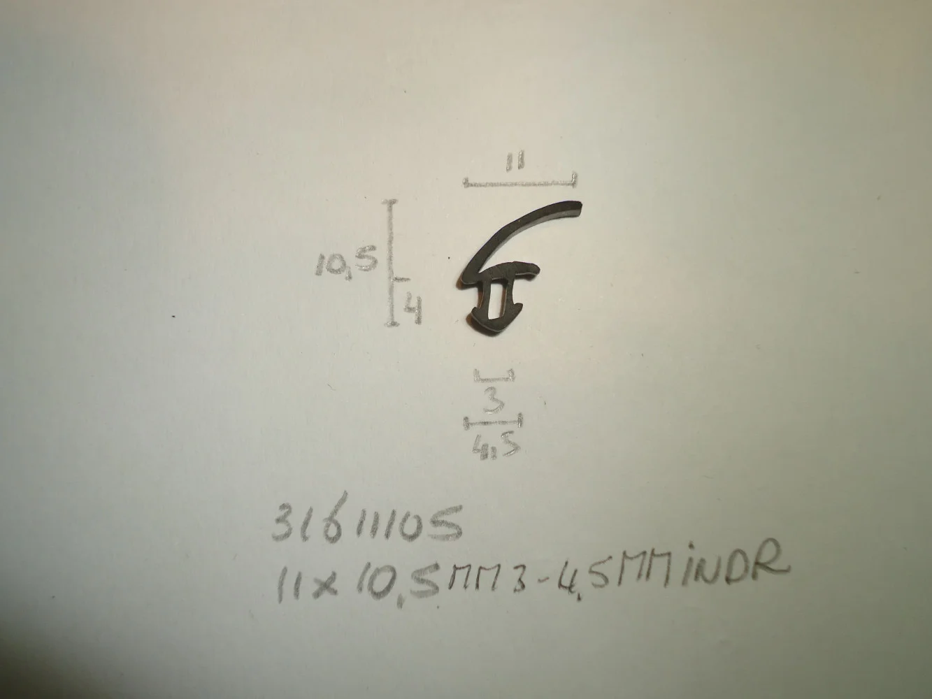 Kozijnprofiel 11x10.5mm 3- 4.5mm indr - Dsc07013 - 31611105
