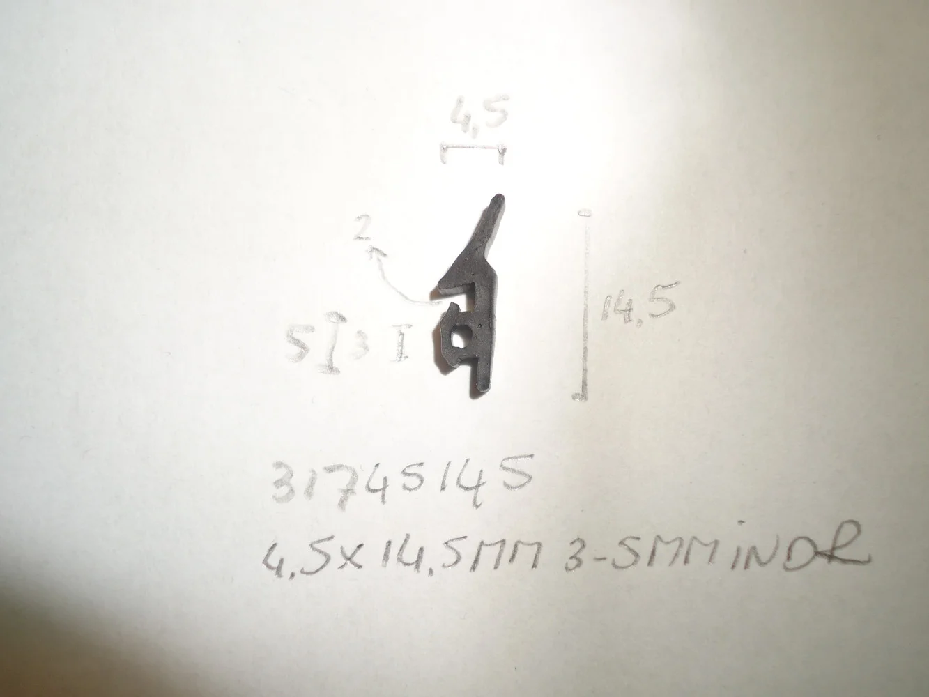 Kozijnprofiel 4.5x14.5mm 3- 5mm indr - Dsc07082 - 31745145