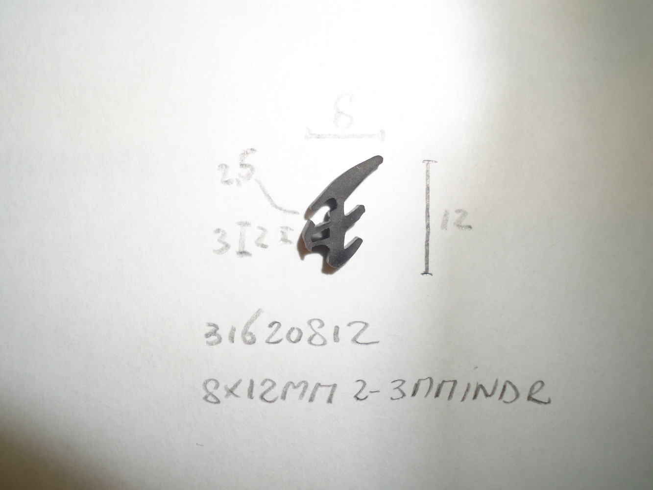 kozijnrubber 8x12mm 2- 3mm indr - Dsc07101 - 31620812