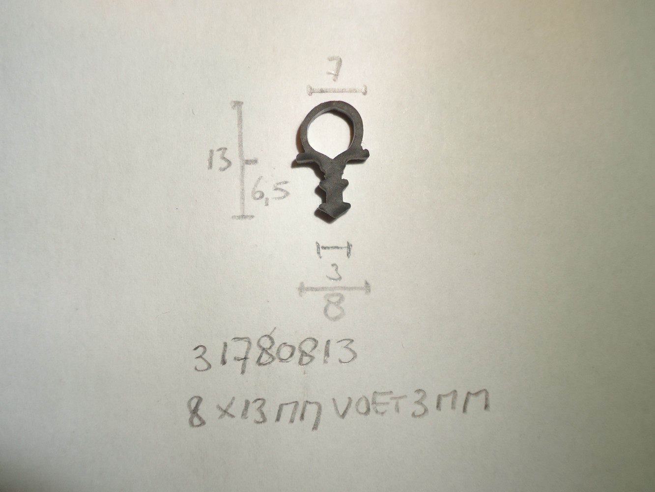 Kozijnprofiel 8x13mm voet 3mm - Dsc07105 - 31780813
