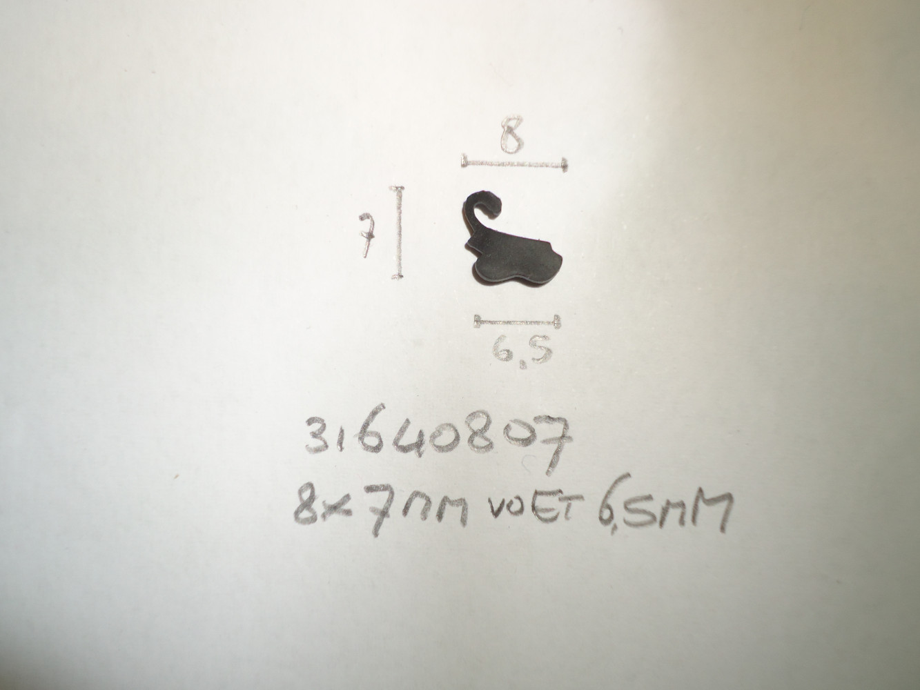 Kozijnprofiel 8x7mm voet 6.5mm - Dsc07137 - 31640807