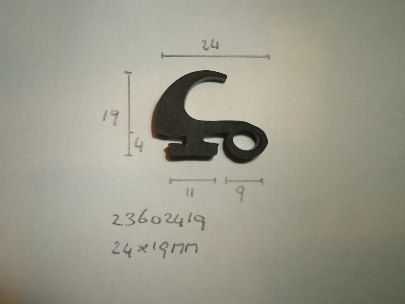 Raamrubber 24x19mm - Dsc07163 - 23602419