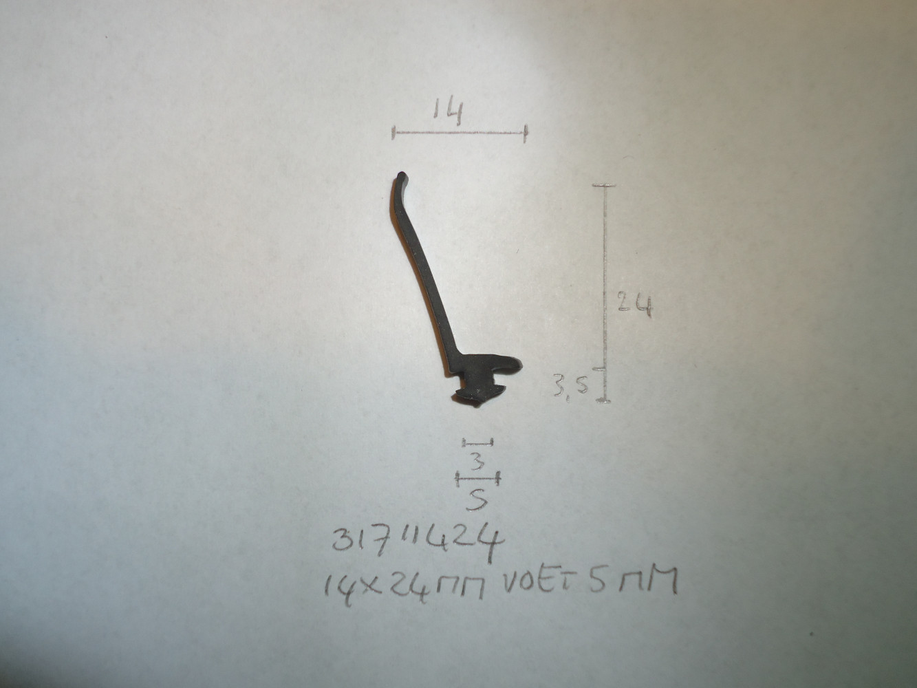 Middendichting 14x24mm voet 5mm - Dsc07251 - 31411424