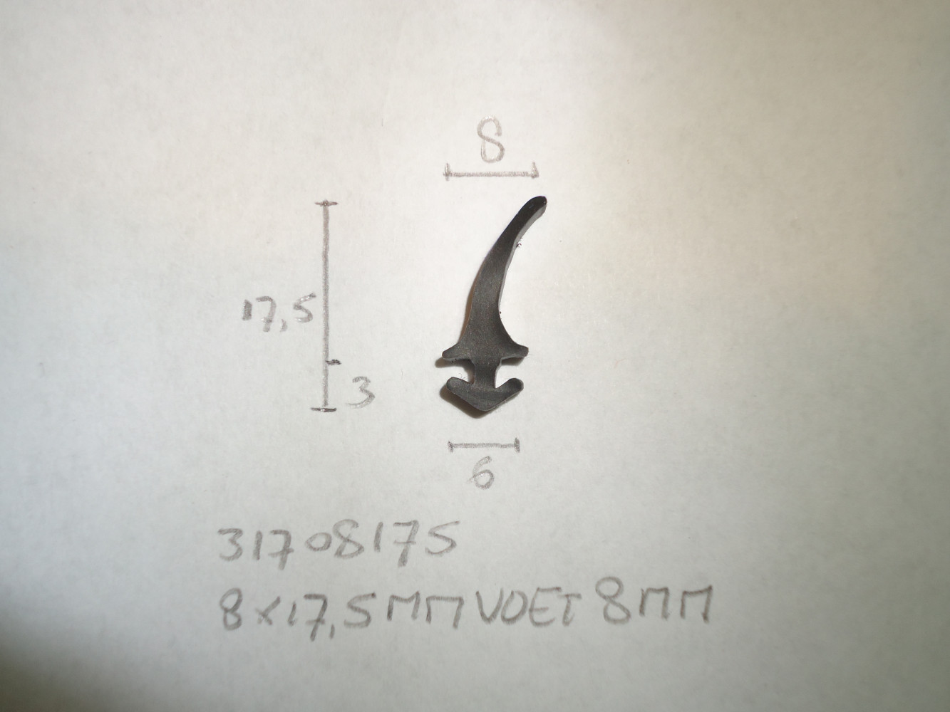 Kozijnprofiel 8x17.5mm voet 6mm - Dsc07271 - 31708175