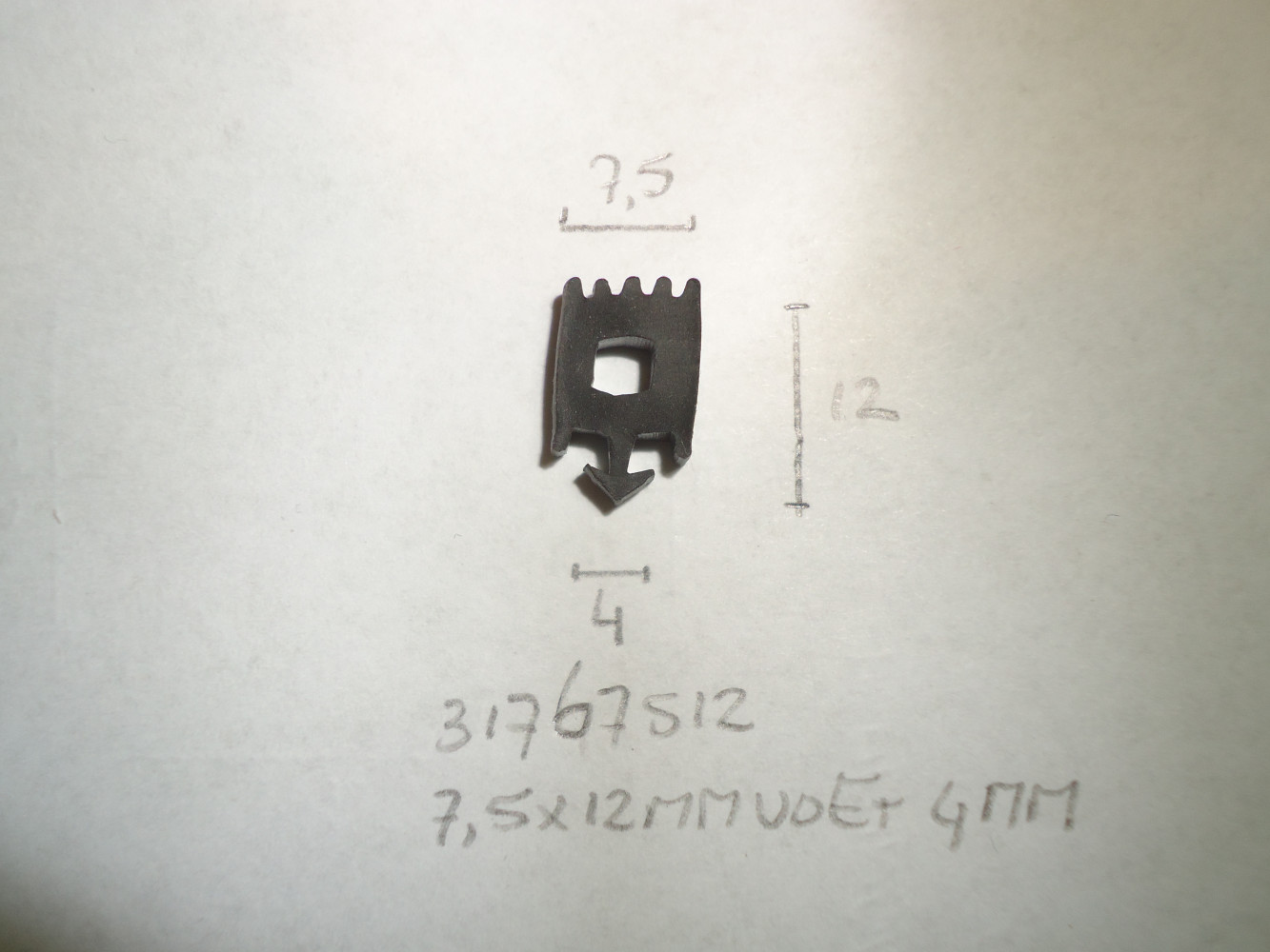 Kozijnprofiel 7.5x12mm voet 4mm - Dsc07274 - 31767512