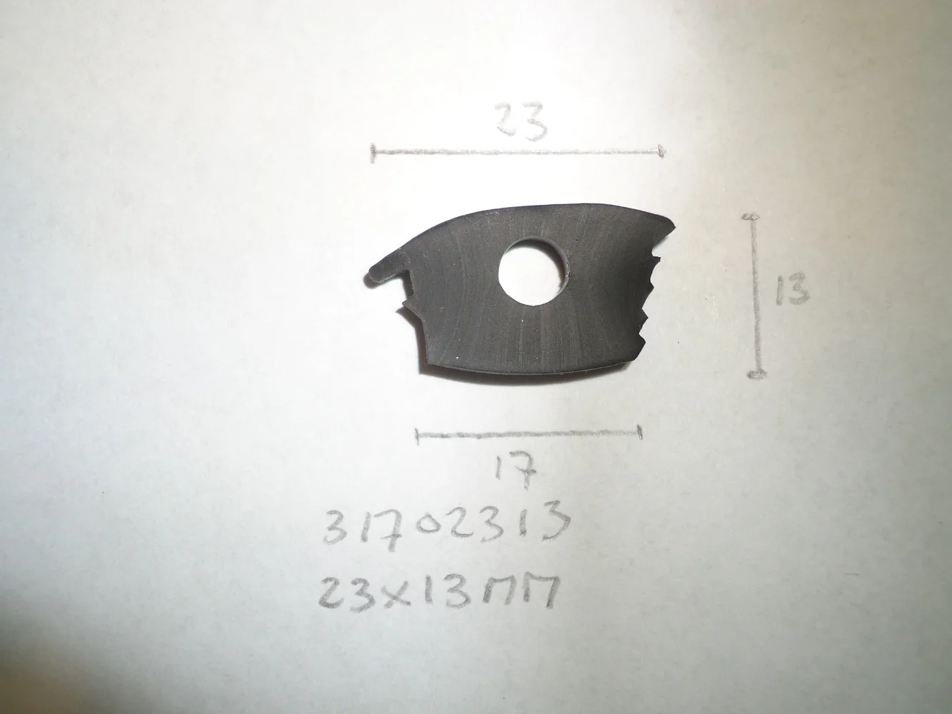 Kozijnrubber 23x13mm - Dsc07284 - 31702313
