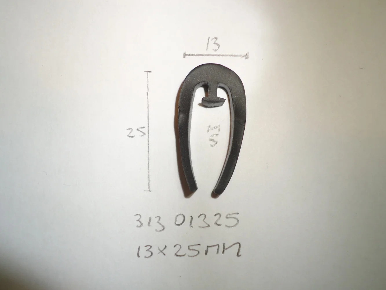 Nokprofiel 13x25mm serre - Dsc07436 - 31301325 