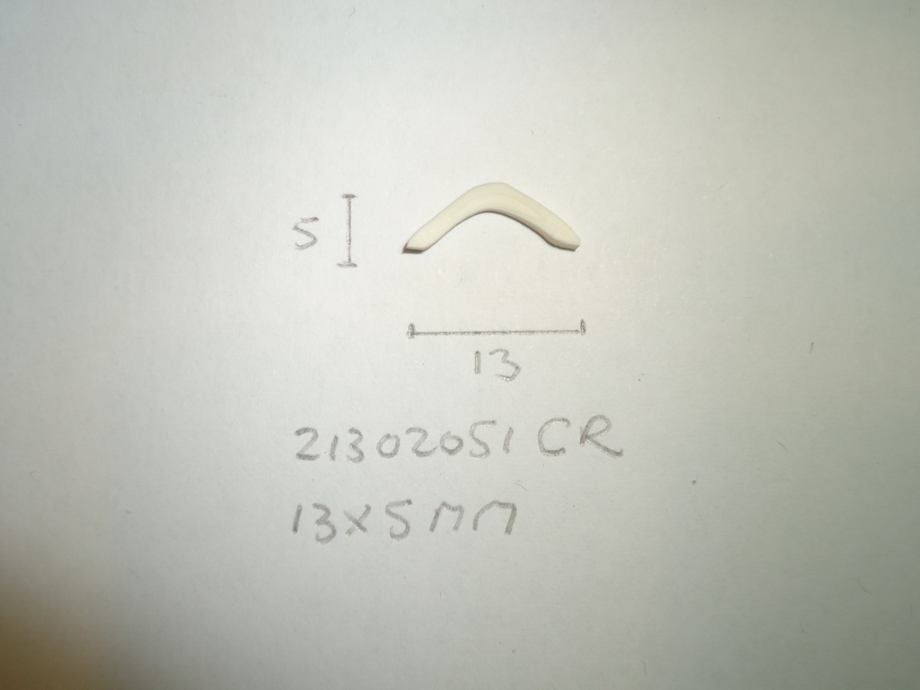 Inlegbies 13x5mm cr&egrave;me - Dsc07438 - 21302051CR