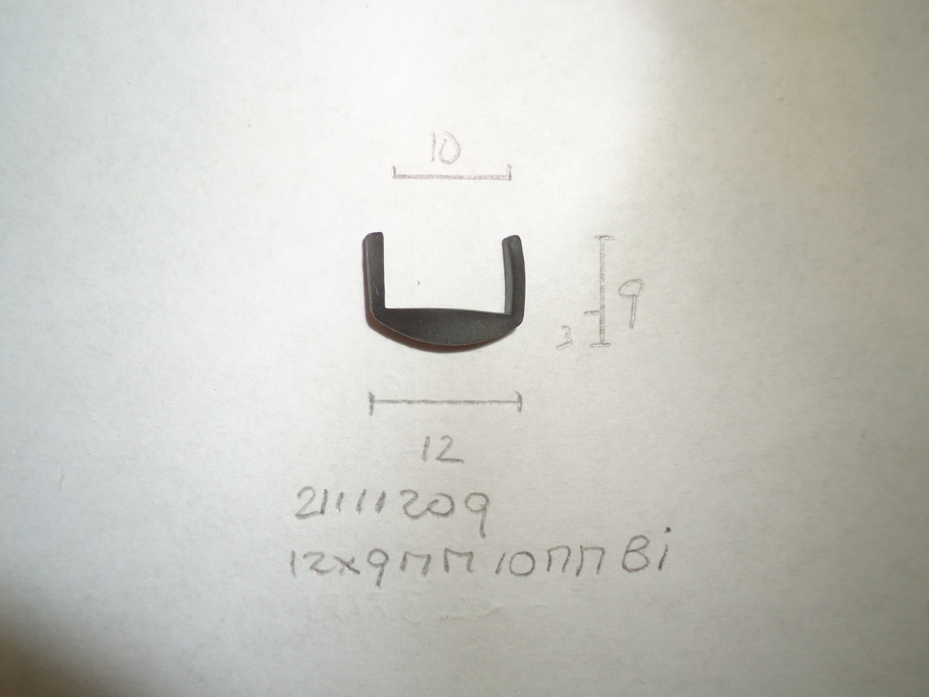 U- profiel 12x9mm 10mm bi - Dsc07596 - 21111209
