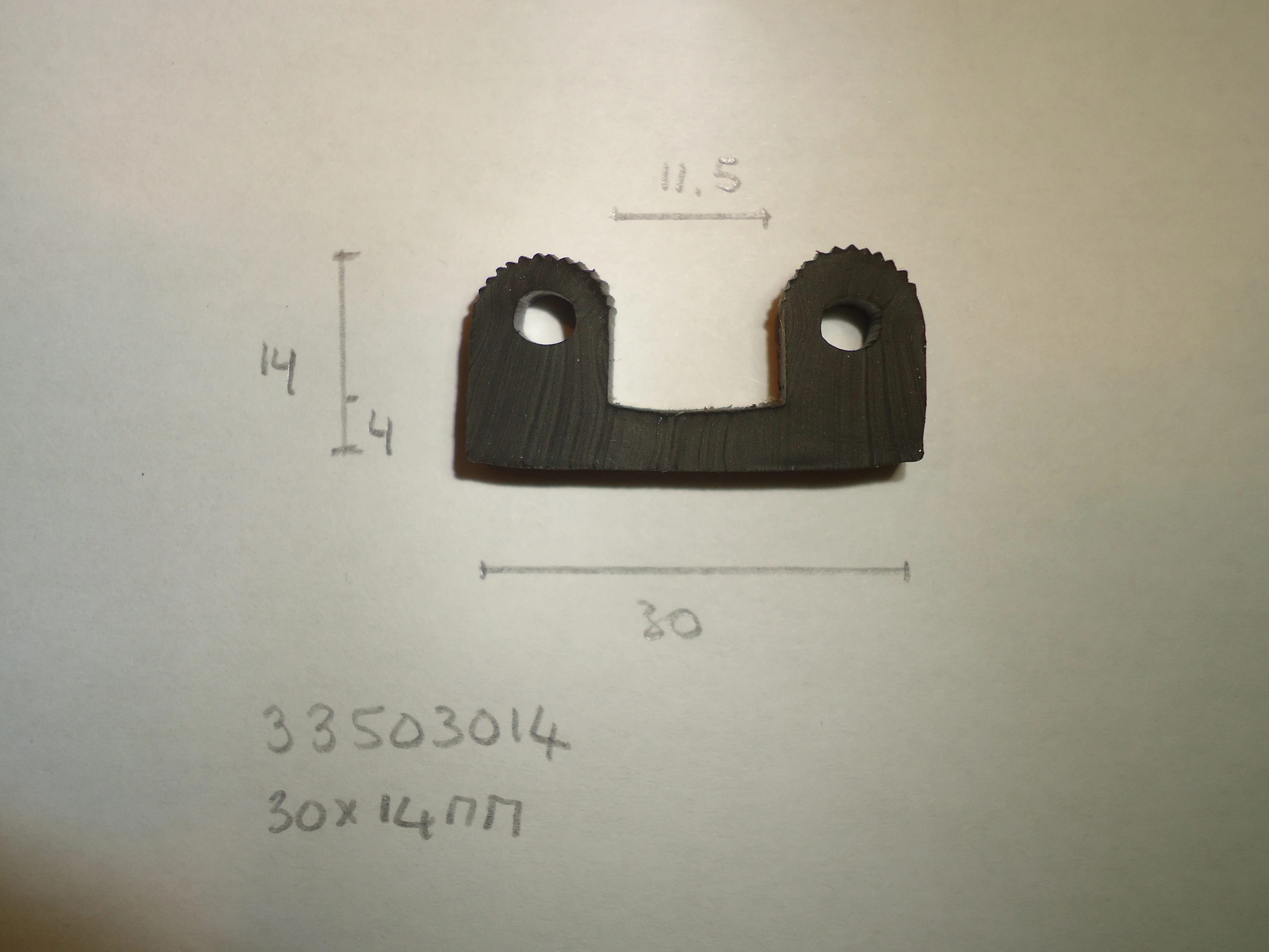 Dubbel kraalprofiel 30x14mm - Dsc07665 - 33503014