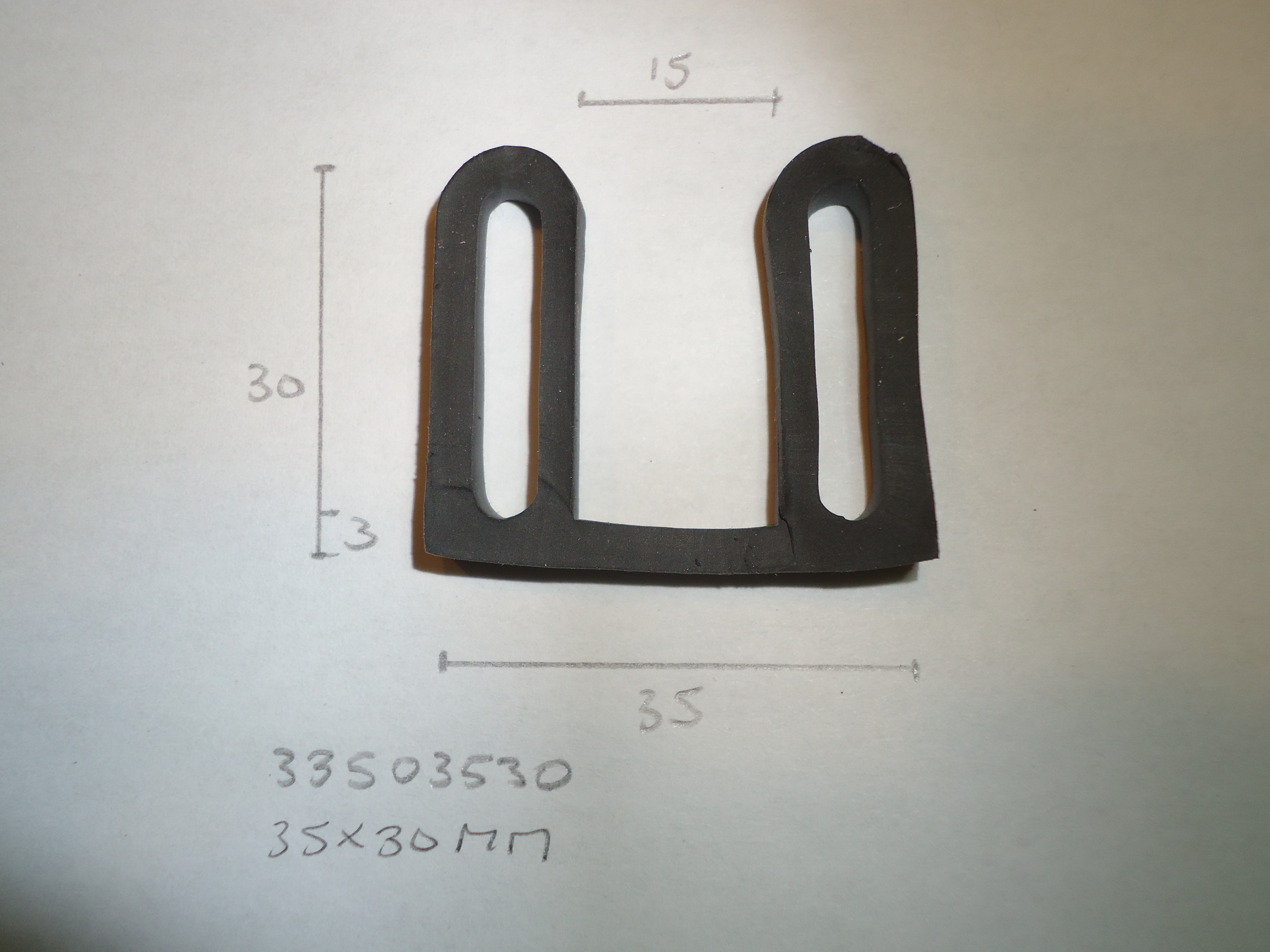 Dubbel kraalprofiel 35x30mm - Dsc07667 - 33503530