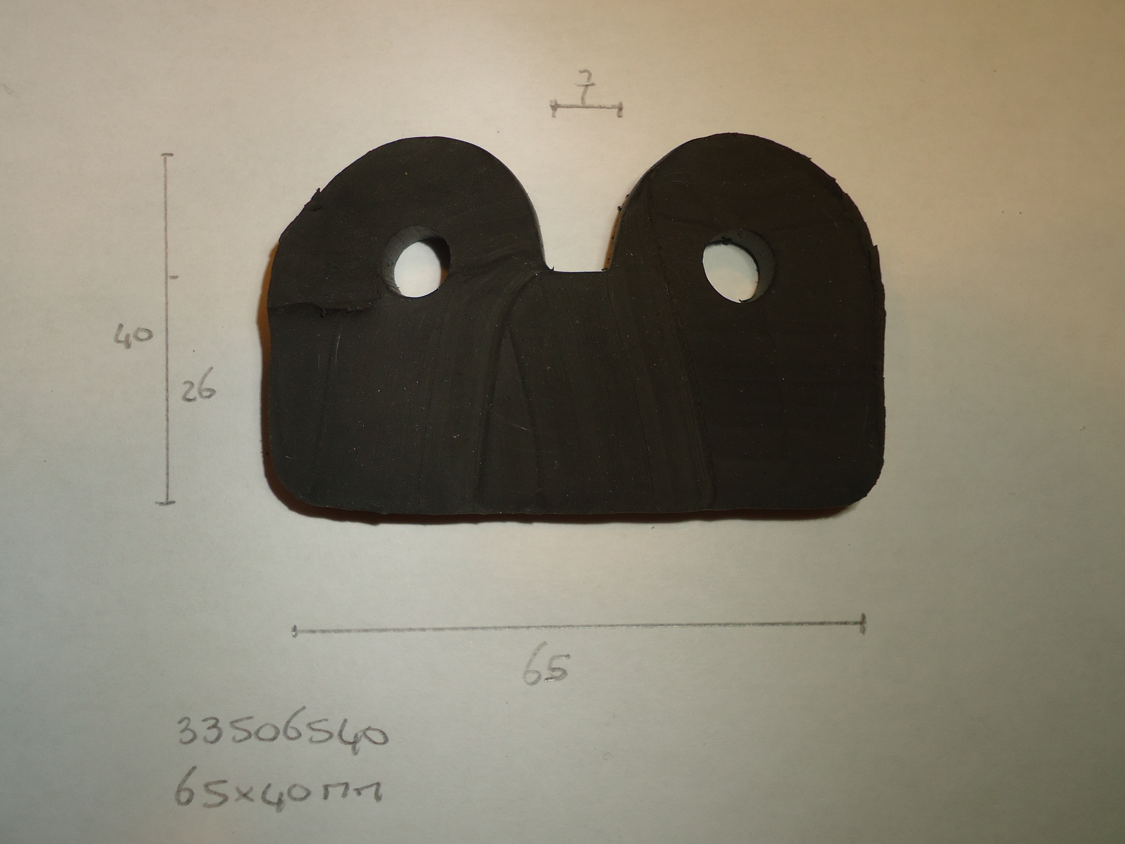 Dubbel kraalprofiel 65x40mm - Dsc07671 - 33506540