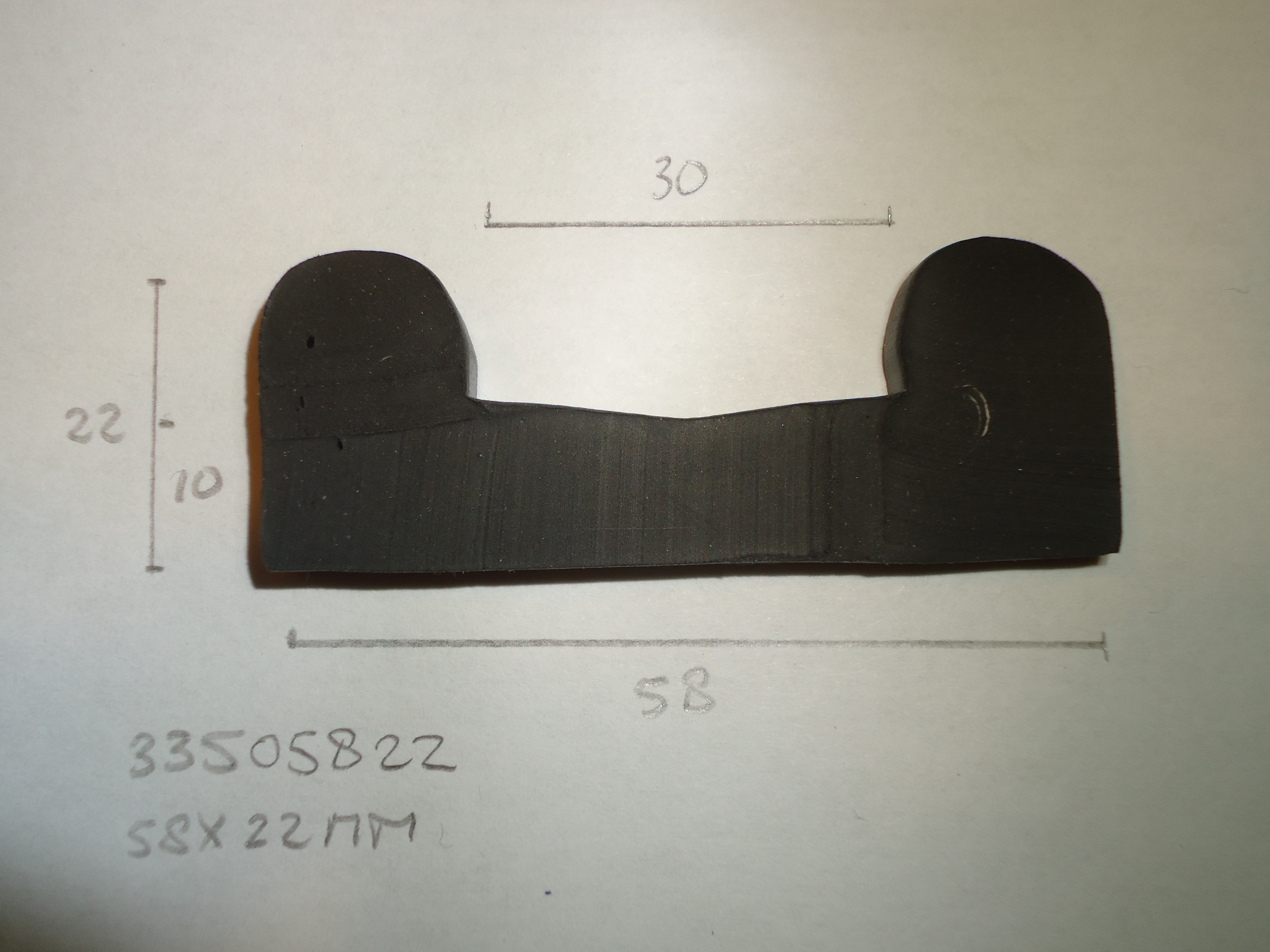 Dubbel kraalprofiel 58x22mm - Dsc07678 - 33505822
