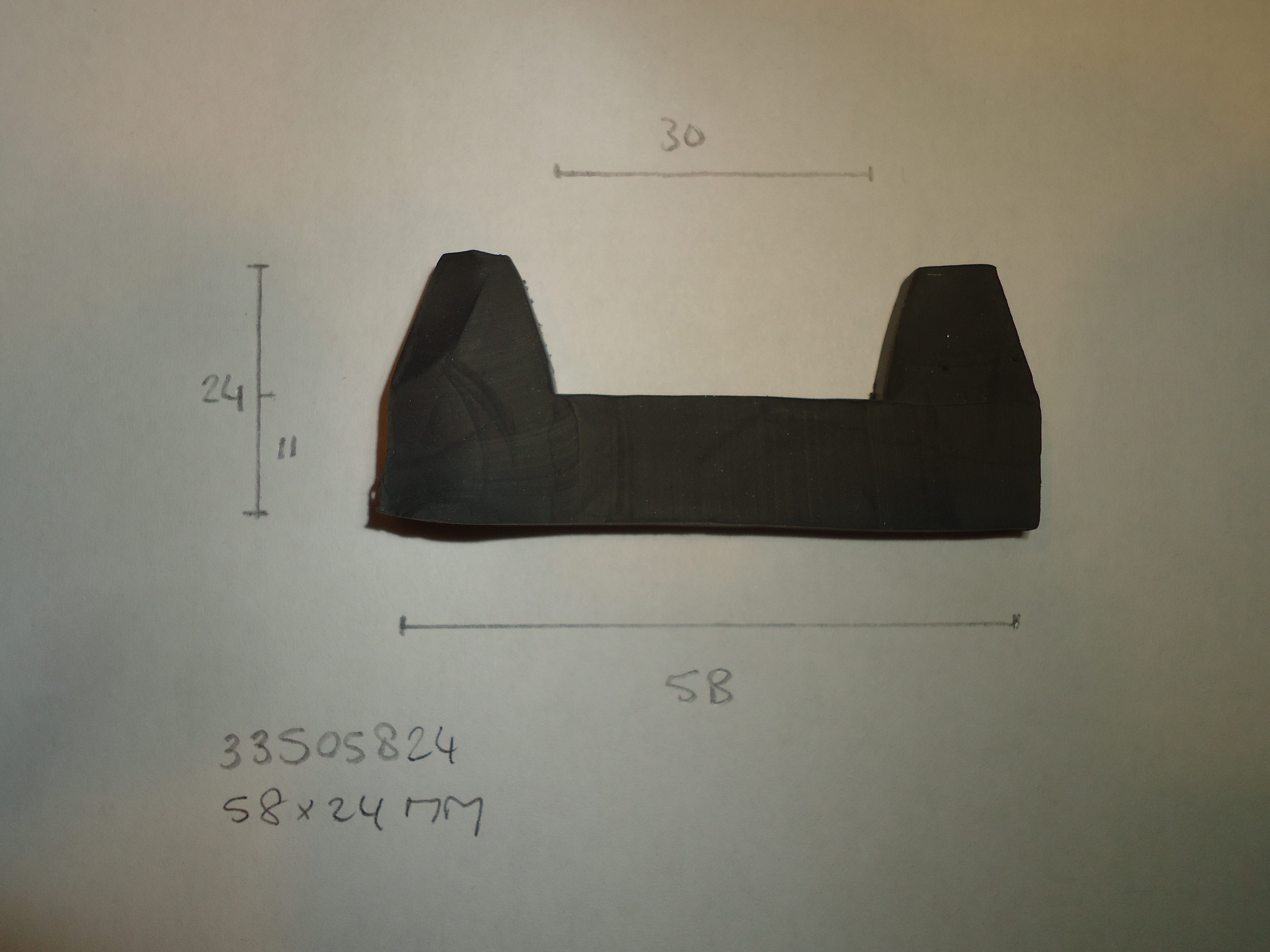 Dubbel kraalprofiel 58x24mm - Dsc07682 - 33505824