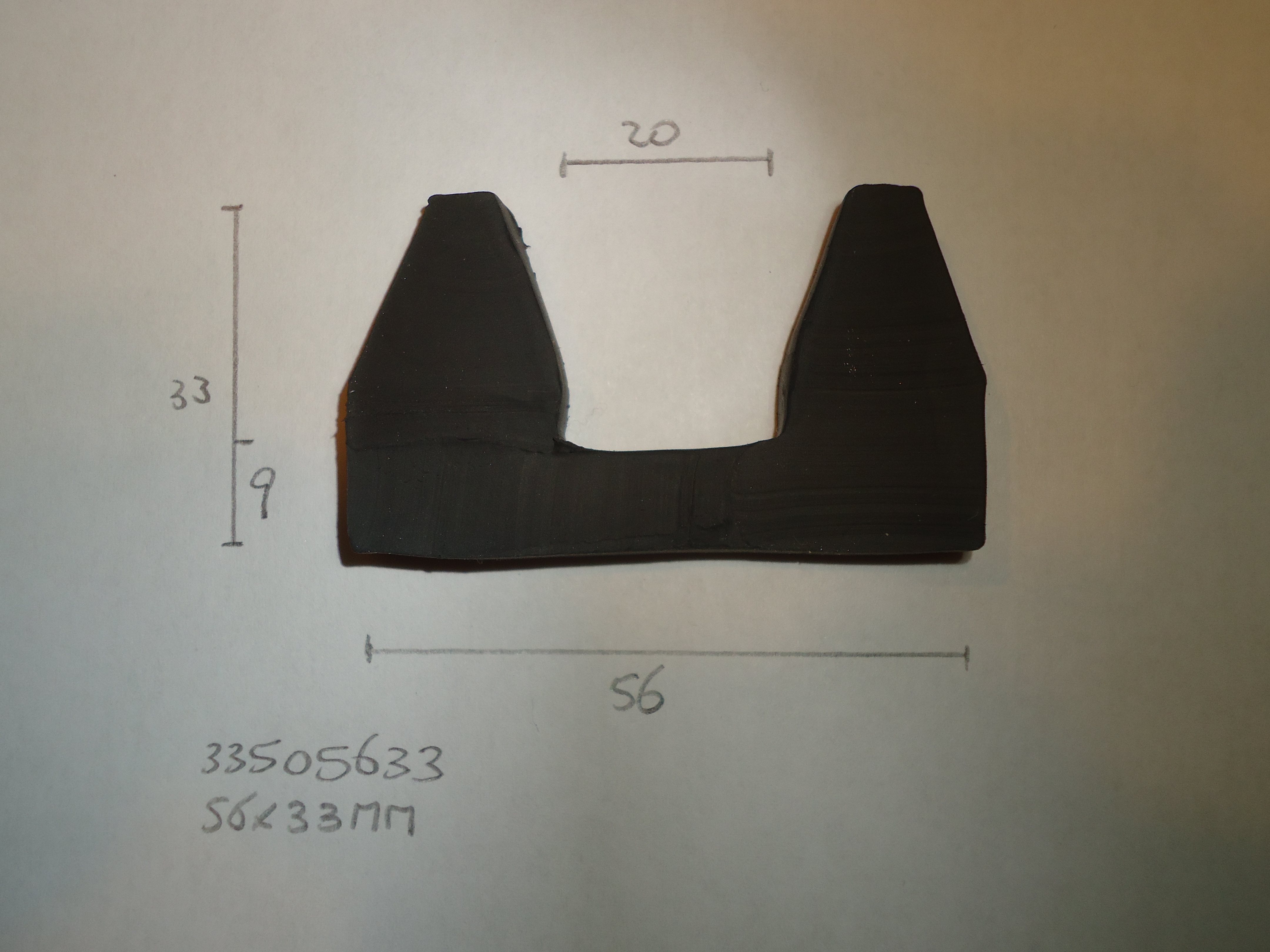 Dubbel kraalprofiel 56x33mm - Dsc07683 - 33505633
