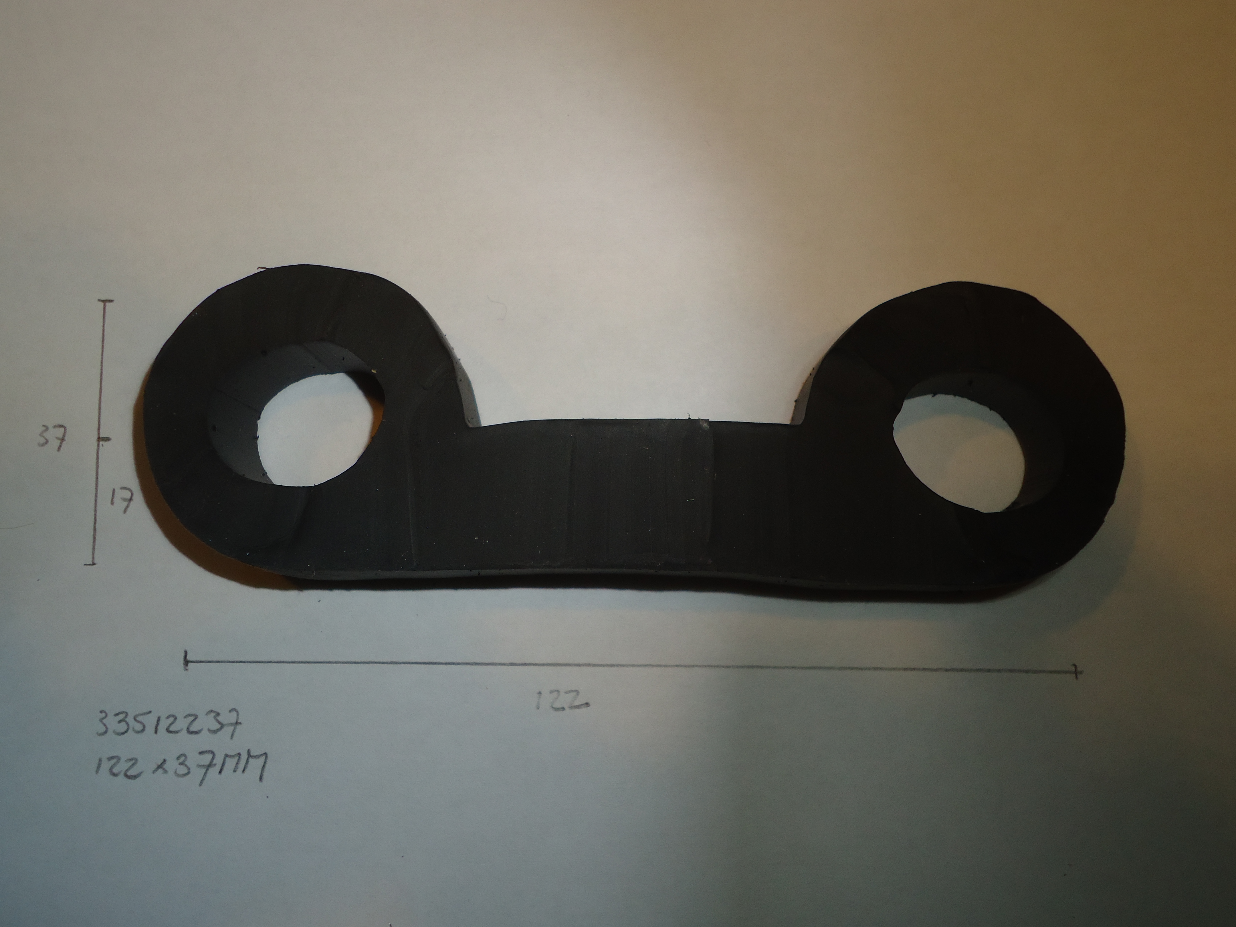 Dubbel kraalprofiel 122x37mm - Dsc07688 - 33512237