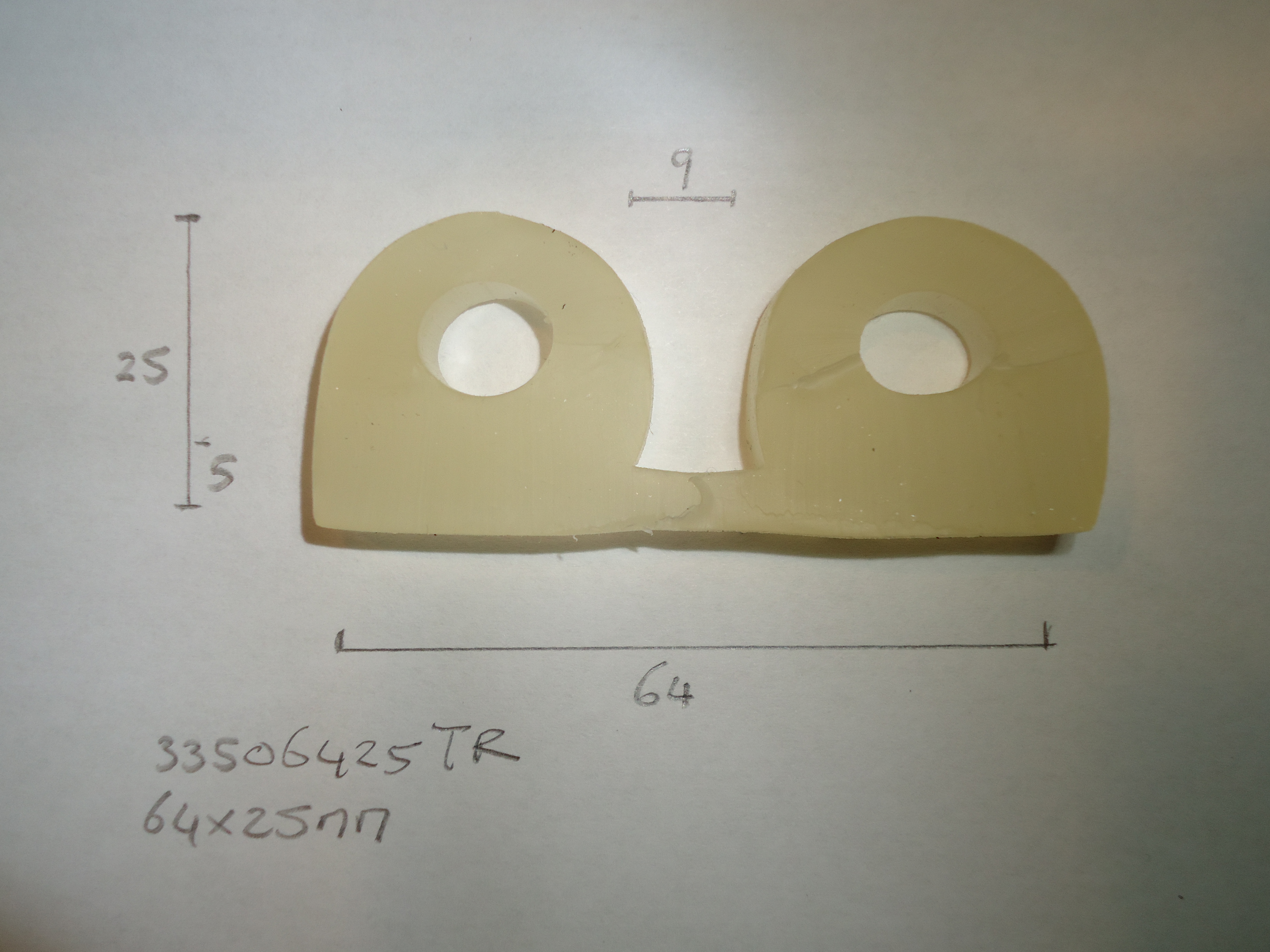 Dubbel kraalprofiel 64x25mm - Dsc07693 - 33506425TR