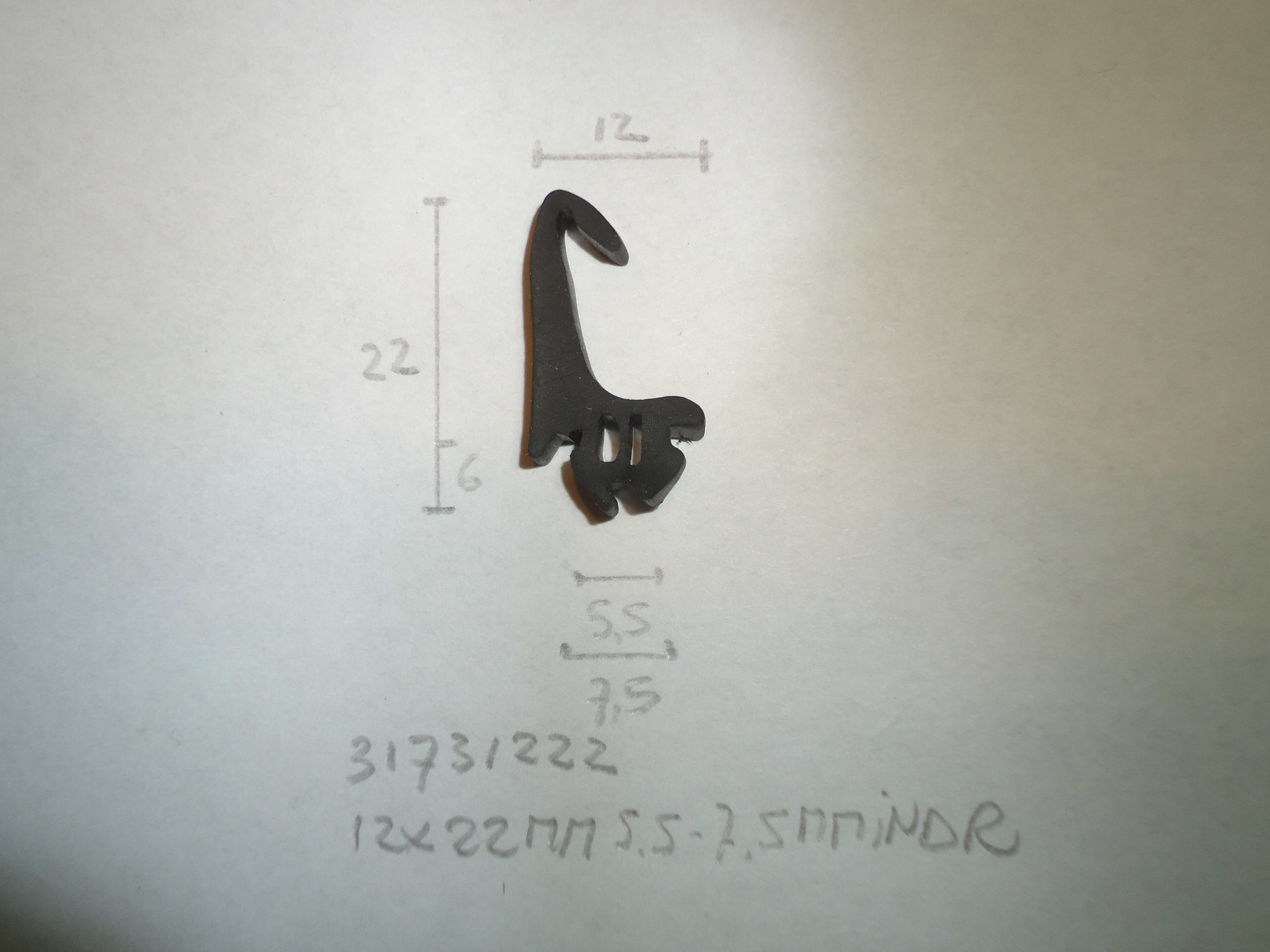 Middendichting 12x22mm 5.5- 7.5mm indr - Dsc07757 2 - 31731222
