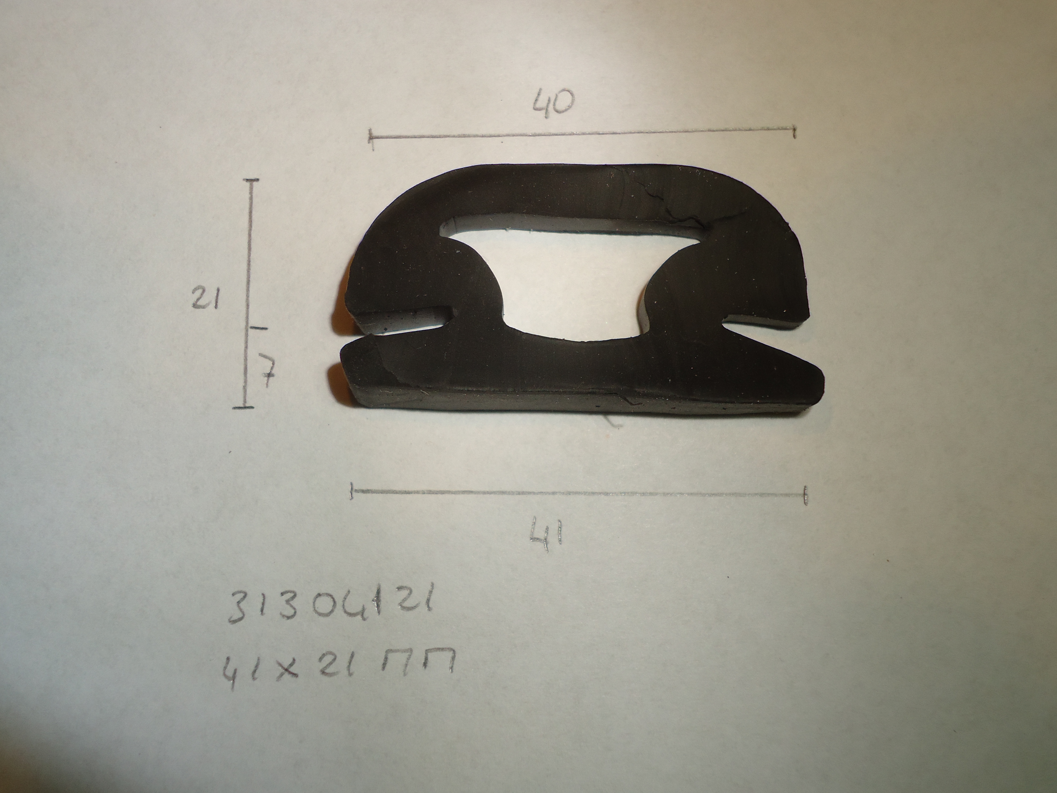 Omega rubber 41x21mm - Dsc07800 1 - 31304121
