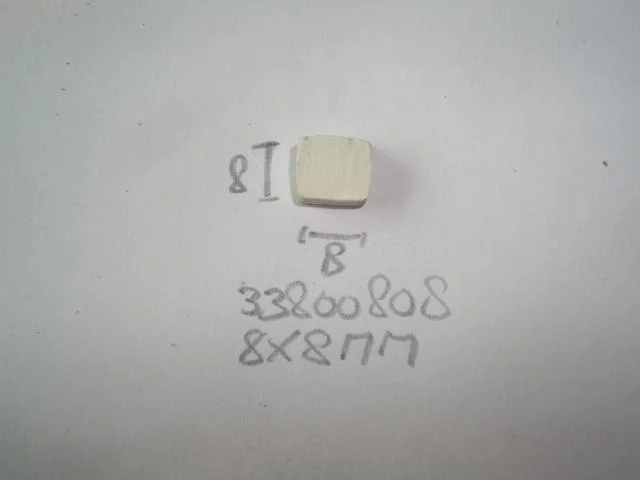 Cr&egrave;me wit snoer 8x8mm - Dsc08166 - 33800808