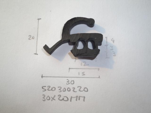 Onderdeurrubber 30x20mm - Dsc08407 - 520300200