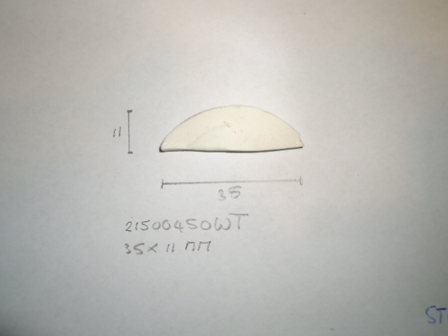 Stootrand 35x11mm - Dsc08611 - 21500450WT