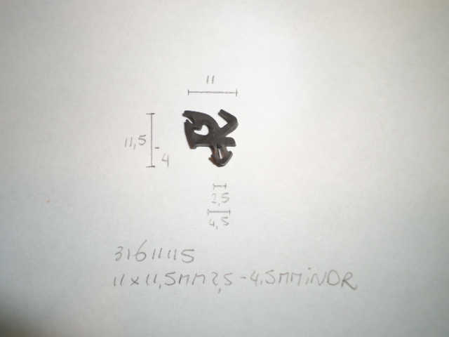 Kozijnrubber 11x11.5mm 2.5- 4.5mm - Dsc08720 - 31611115
