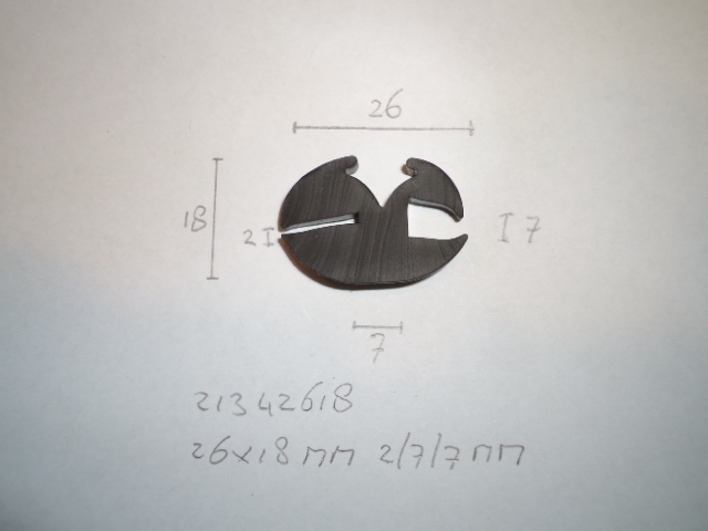 Raamrubber 26x18mm 2/7/7mm - Dsc08727 - 21342618